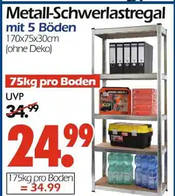 Wreesmann Metall-schwerlastregal 75 kg pro boden Angebot