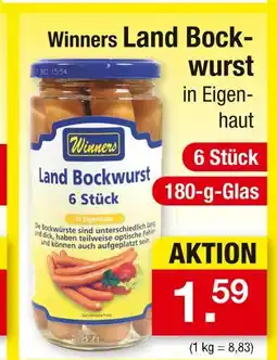 Zimmermann Winners land bockwurst Angebot