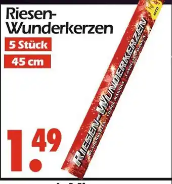 Wreesmann Riesen-wunderkerzen Angebot