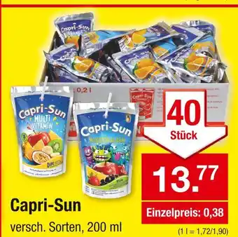 Zimmermann Capri-sun Angebot