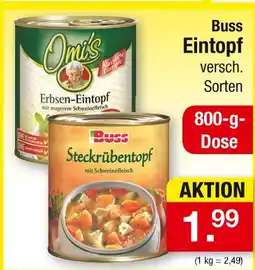 Zimmermann Buss erbsen-eintopf Angebot
