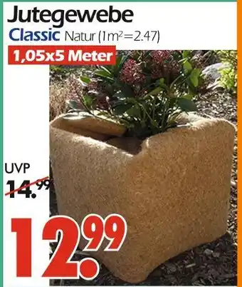 Wreesmann Jutegewebe classic natur Angebot