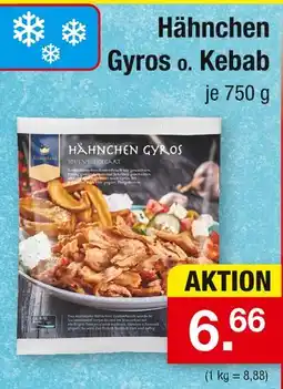 Zimmermann Hähnchen gyros o. kebab Angebot