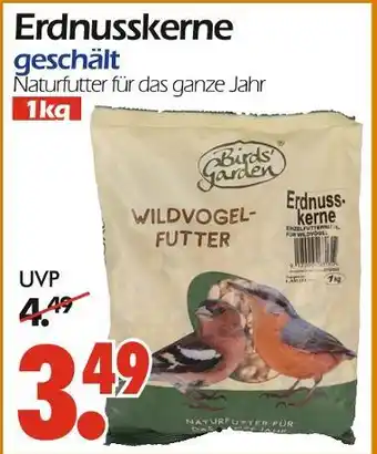 Wreesmann Birds garden erdnusskerne geschält Angebot