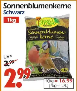 Wreesmann Bird's garden sonnenblumenkerne schwarz Angebot