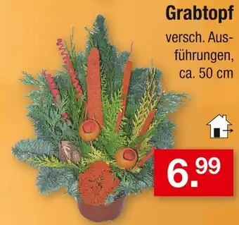 Zimmermann Grabtopf Angebot
