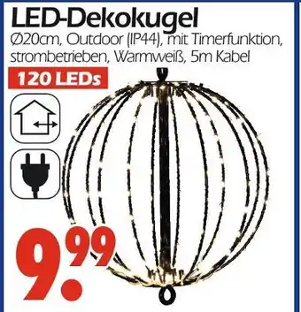Wreesmann Led-dekokugel Angebot