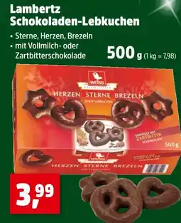 Thomas Philipps Lambertz schokoladen-lebkuchen sterne mit vollmilchschokolade Angebot