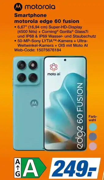 Expert Motorola motorola edge 60 fusion Angebot