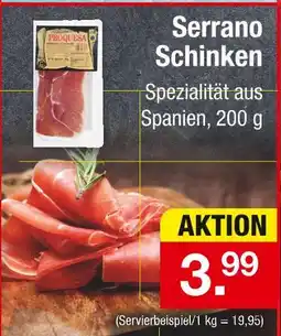 Zimmermann Serrano schinken Angebot