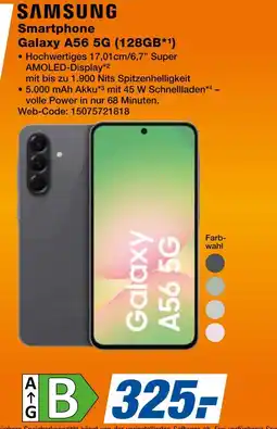 Expert Samsung smartphone galaxy a56 5g (128gb) Angebot