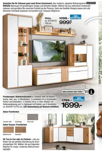 Ostermann Harper vitrine Angebot