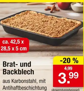 Zimmermann Brat- und backblech Angebot