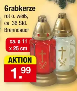 Zimmermann Grabkerze Angebot