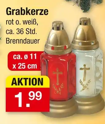 Zimmermann Grabkerze Angebot