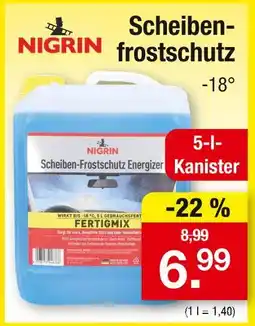 Zimmermann Nigrin scheibenfrostschutz Angebot