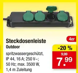 Zimmermann Steckdosenleiste outdoor Angebot