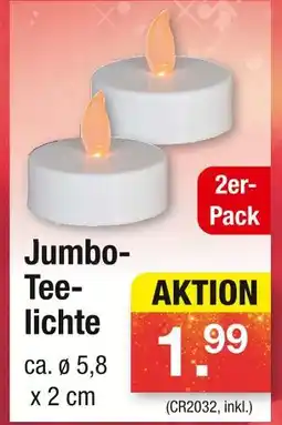 Zimmermann Jumbo-teelichte Angebot