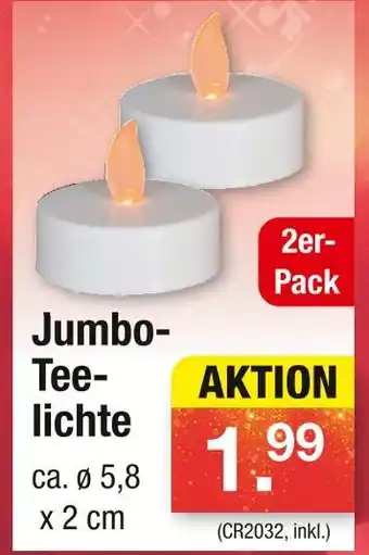 Zimmermann Jumbo-teelichte Angebot