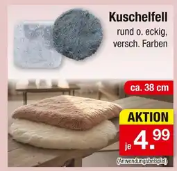 Zimmermann Kuschelfell Angebot