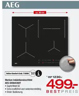 Ostermann Aeg marken induktionskochfeld oi064cooit Angebot