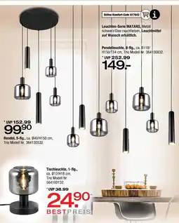 Ostermann Trio pendelleuchte, 8-flg Angebot