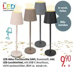 Trends Möbel Led-akku-tischleuchte xavi Angebot