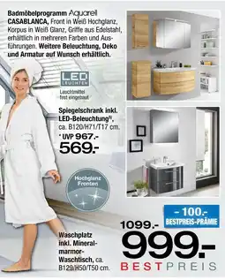 Ostermann Spiegelschrank inkl. led-beleuchtung Angebot