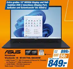 Expert Asus vivobook 18 m1807ha-s8089w Angebot