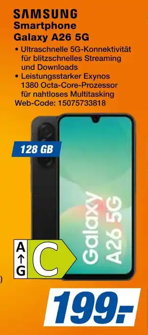 Expert Samsung smartphone galaxy a26 5g Angebot