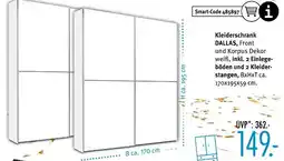 Trends Möbel Kleiderschrank dallas Angebot