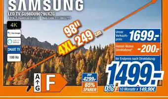 Expert Samsung led tv gu98du9079uxzg Angebot