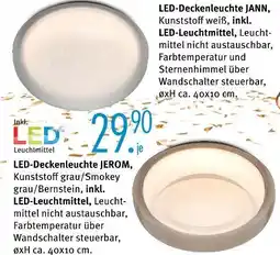 Trends Möbel Led-deckenleuchte jann Angebot