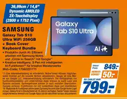 Expert Samsung galaxy tab s10 ultra wifi 256gb + book cover keyboard bundle Angebot