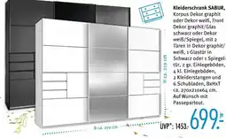 Trends Möbel Kleiderschrank sabur Angebot