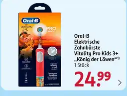 Rossmann Oral-b elektrische zahnbürste vitality pro kids 3+ „könig der löwen“ Angebot