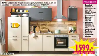 Möbel Boss Impuls einbauküche ip 1200 Angebot