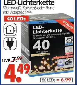 Wreesmann Led-lichterkette warmweiß Angebot