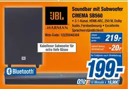 Expert Jbl soundbar mit subwoofer cinema sb560 Angebot
