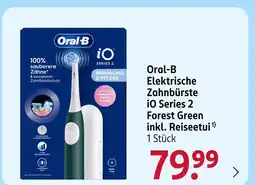 Rossmann Oral-b elektrische zahnbürste io series 2 forest green inkl. reiseetui Angebot