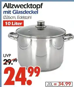 Wreesmann Allzwecktopf mit glasdeckel Angebot
