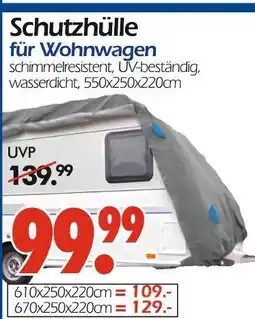 Wreesmann Schutzhülle für wohnwagen Angebot