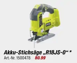 toom Baumarkt Akku-stichsäge „r18js-0“ Angebot