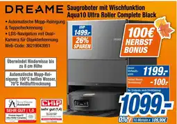 Expert Dreame saugroboter mit wischfunktion aqua10 ultra roller complete black Angebot