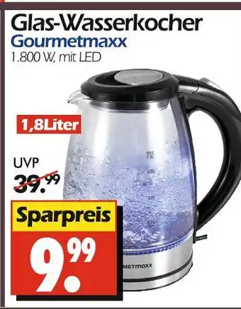 Wreesmann Gourmetmaxx glas-wasserkocher Angebot