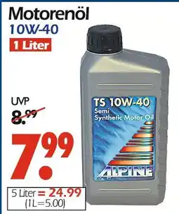 Wreesmann Alpine motorenöl 10w-40 Angebot