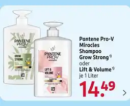 Rossmann Pantene pro-v miracles shampoo grow strong Angebot