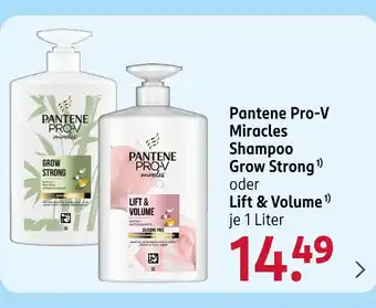 Rossmann Pantene pro-v miracles shampoo grow strong Angebot
