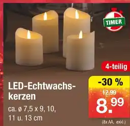 Zimmermann Led-echtwachskerzen Angebot