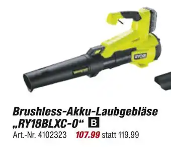toom Baumarkt Brushless-akku-laubgebläse Angebot